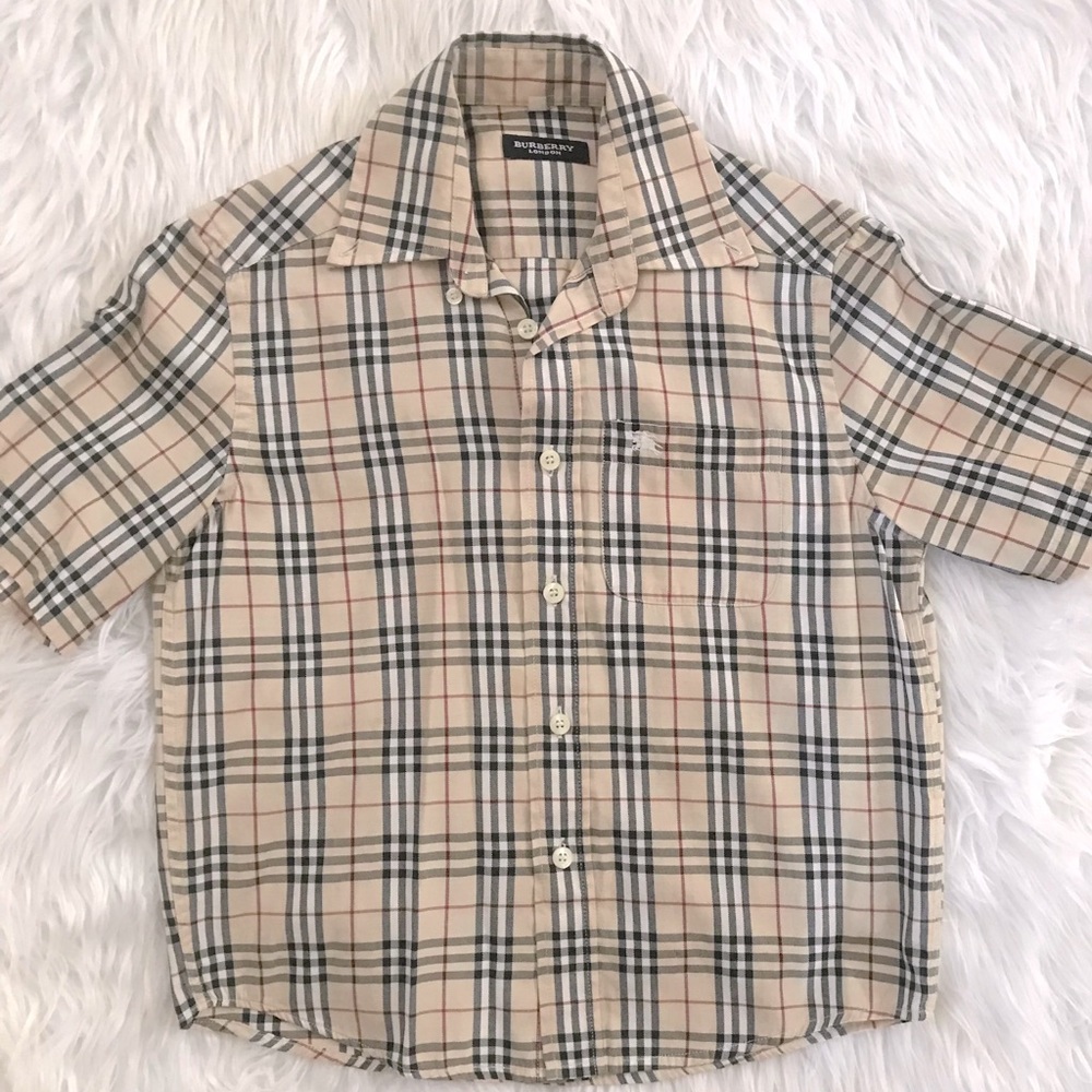 Burberry boy shirt